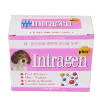 인트라젠 플러스 유산균 강아지 고양이 종합영양제 30포