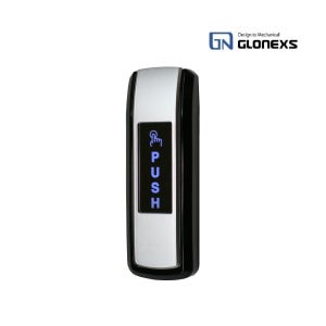 GB-1000 퇴실 버튼 글로넥스 LED 백라이트 자동문 오픈 스위치 12V