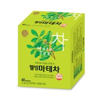 마테차효능 아르헨티나산 마테 차 분말 가루 티백 40T