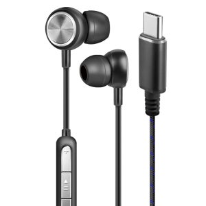 C타입 전용 스테레오 이어폰 어어셋 핸즈프리 통화 커널형 타입C 태블릿 스마트폰 노트북 패드 맥북 연결