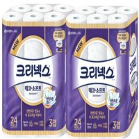 크리넥스3겹 데코소프트33MX24롤X2팩