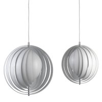 베르판 문 펜던트 조명 화이트 34cm,44.5cm Verpan Moon Pendant