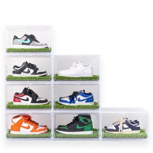 신발정리대 슈케이스 정리함 슈즈 진열대 수납함 투명 박스