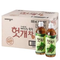 웅진 헛개차 500ml 40병