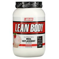 Labrada Nutrition Lean Body 고단백질 식사 대용 셰이크 딸기 1120g(2.47lb)