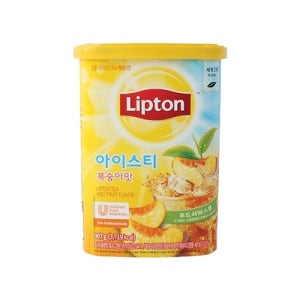 립톤 아이스티 복숭아맛 907g