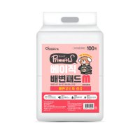 프리미요 베이직 배변패드 M(40X50cm) 100매 흡수력 좋은 배변유도제 엠보싱 패드