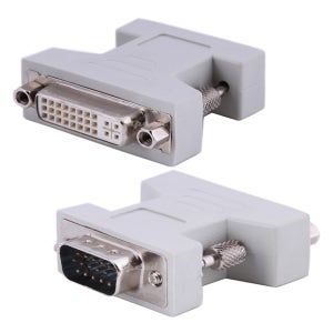 모니터 DVI 암 TO RGB 숫 연결잭 변환젠더 케이블 젠더
