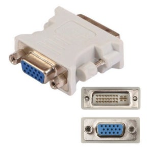 DVI-I 듀얼 모니터 RGB 암 DVI 숫 케이블 젠더 연결잭 변환젠더
