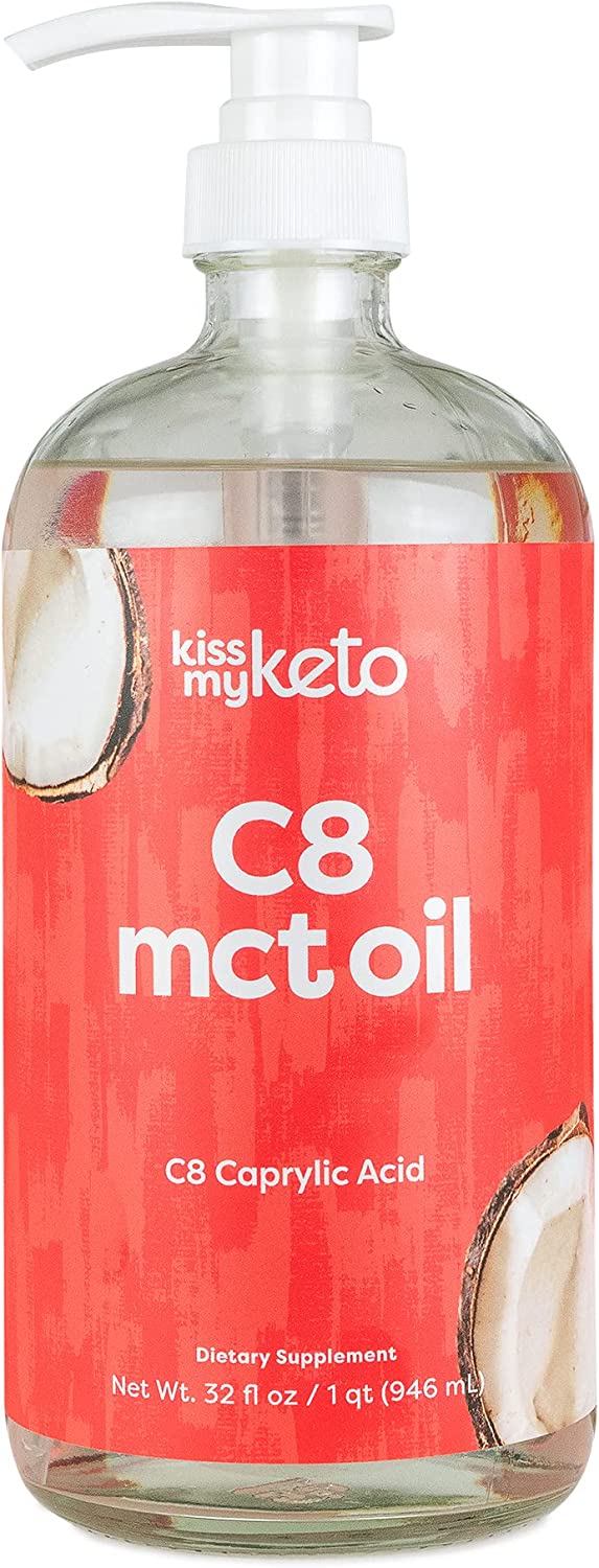 MCT오일 Kiss <b>My</b> Keto MCT Oil C8<b>Pure</b> C8 MCT Oil 32 oz