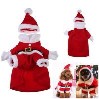 크리스마스 산타 강아지옷 반려 모자 할로윈 연말 파티 재미있는 의상 코스프레 강아지코스