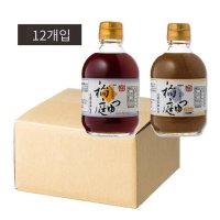 일본 3대우동 이나니와 우동 150년 우동집 긴자 사토요스케 츠유 2종 간장 맛 참깨 맛 각 300ML 12개 세트(각6개)