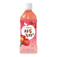 스위츠 자두 녹차 500ml /웰그린 편의점 대용량 음료