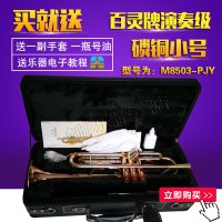 트럼펫 트럼본 색소폰 무료배송 바이링 악기 관악기 공장 M8503-P 연주자 사인