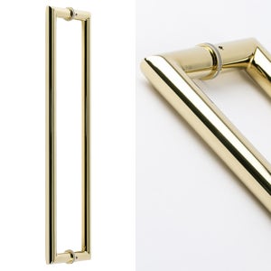 도무스 강화도어손잡이G209 PVD 25x센터600mm