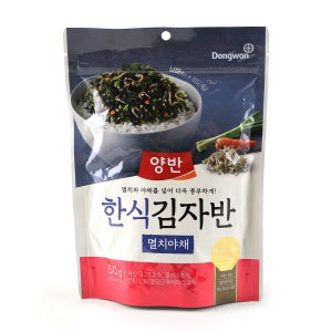 동원 양반 한식 김자반 멸치야채 50g
