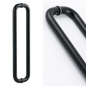 도무스 강화도어손잡이G213 BK 25x센터600mm