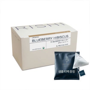 리쉬티 유기농 블루베리 히비스커스 25티백 (+랜덤1티백)