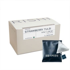 리쉬티 유기농 스트로베리 툴시 25티백 (+랜덤1티백)