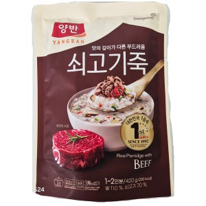 동원 양반 쇠고기죽 파우치 420g