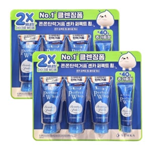 시세이도 센카 퍼펙트 휩 클렌저 페이셜 워시120gx3개+40g 코스트코 폼 클렌징 X 2개