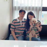 응답하라 all 카라티 펫밀리룩 set 강아지커플룩 개플룩 강아지 명품옷 가디건 후드티 가족티 가족커플티