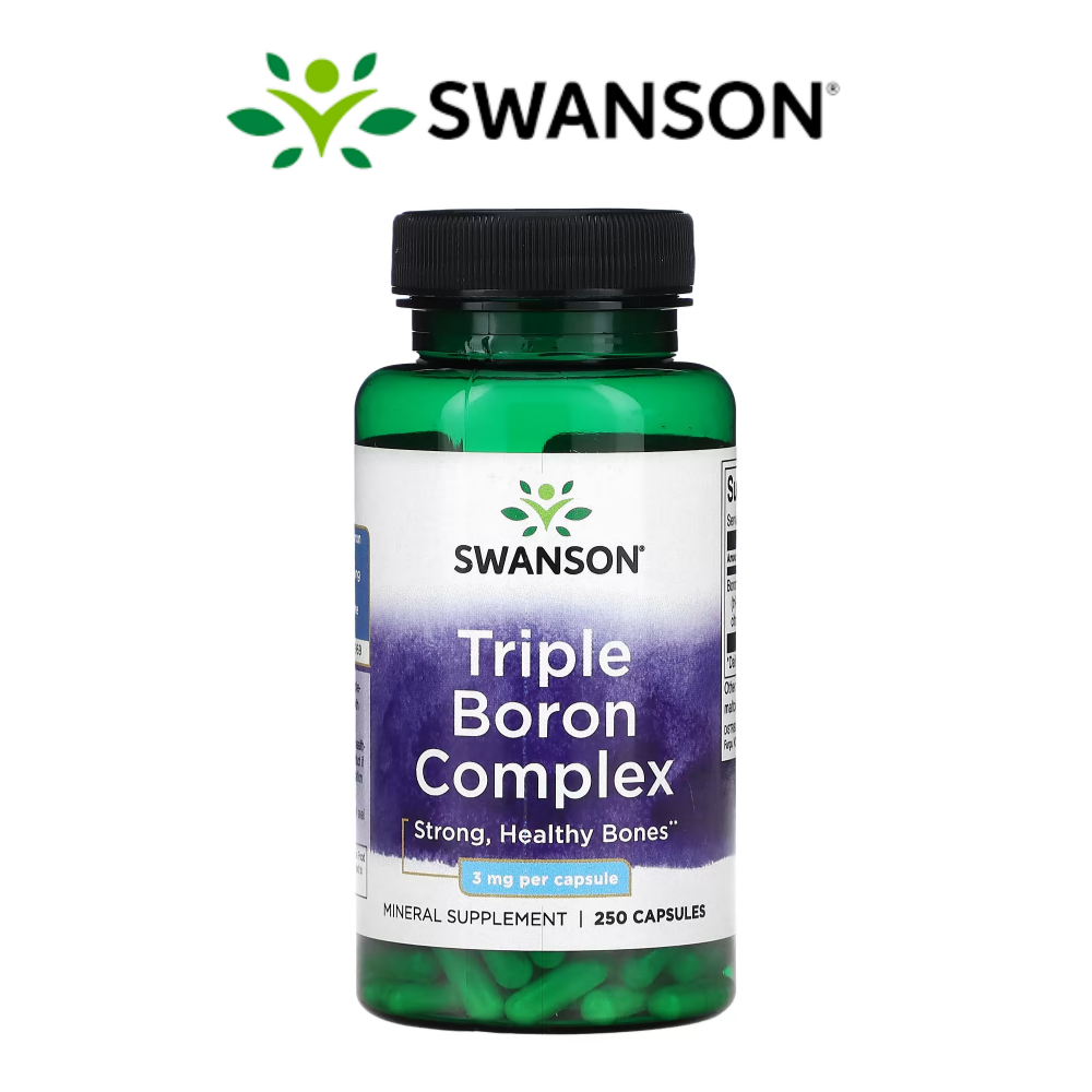 스완슨 트리플 <b>보론 컴플렉스 3mg</b> 250캡슐