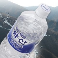 약산 샘물 500ML 천연 미네랄 수 좋은 유기게르마늄 물 마그네슘 수질적합 안전한 생수