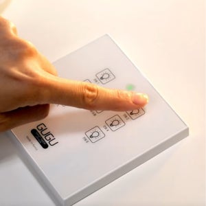 앱연동 GUGU 구구 스마트 무선 터치스위치 무타공부착 조명리모컨