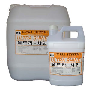 울트라샤인 최고급형 바닥광택제 고속건조 왁스 18.75L 한국울트라켐 고광택