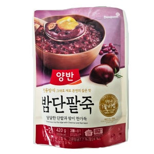 동원 양반 밤단팥죽 파우치 420g