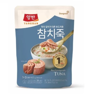 동원 양반 참치죽 파우치 420g