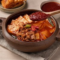 김치찌개 양념 소스 2kg 짜글이 볶음밥 대용량 식당 업소용 캠핑 요리