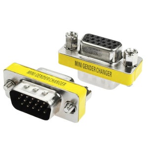 RGB 모니터 VGA 암수 연장 케이블 젠더 연결잭