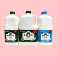 서울우유 플레인요거트 순수1.8L+2.45L+스위트1.8L 더진한 무가당 요구르트