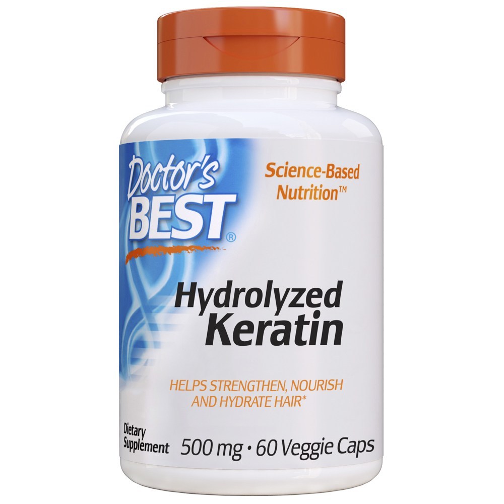 닥터스베스트 <b>하이드롤라이즈드 케라틴 500mg</b> 60캡