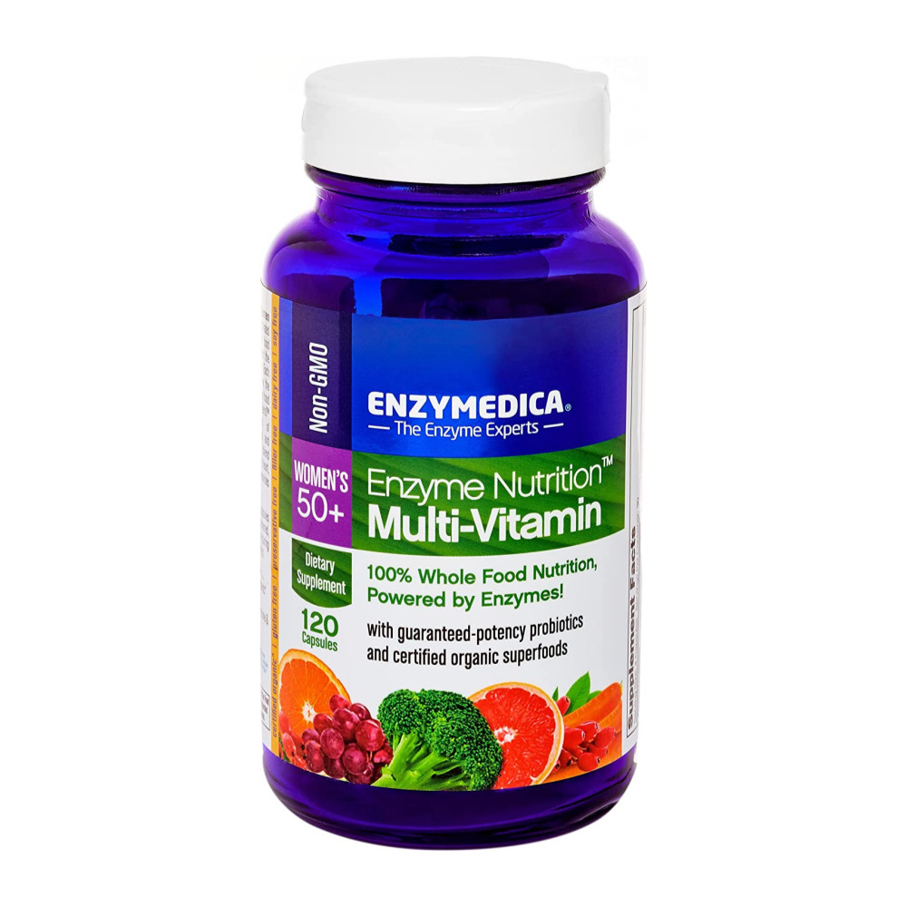 <b>엔자임 뉴트리션 멀티 비타민</b> <b>우먼스</b> <b>50</b>+120 캡슐 엔지메디카