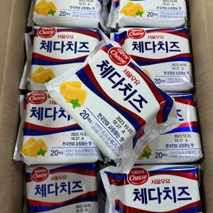 서울우유 체다20매 360g×16매
