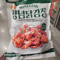 코스트코 BBQ 야자당 닭 강정 1.2kg 반 조리 안주 간식 야식 양념 치킨 아이스박스