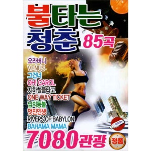 불타는 청춘 85곡 7080관광나이트 관광메들리 USB음악