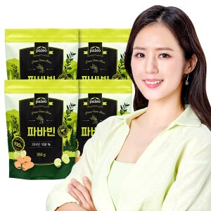 팔레오 파바빈 100% 파우치형 350g, 4개