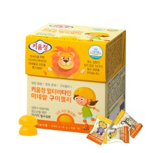 닥터피플 키움정 멀티비타민 미네랄 구미 젤리 60구미, 1개