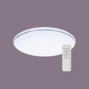 A LED 60W 심플 리모컨 원형 방등 인테리어 홈 조명