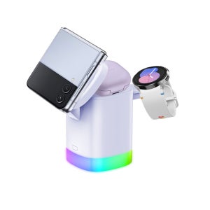 맥세이프 3in1무선충전기 갤럭시워치 애플워치 충전 CUBE-10