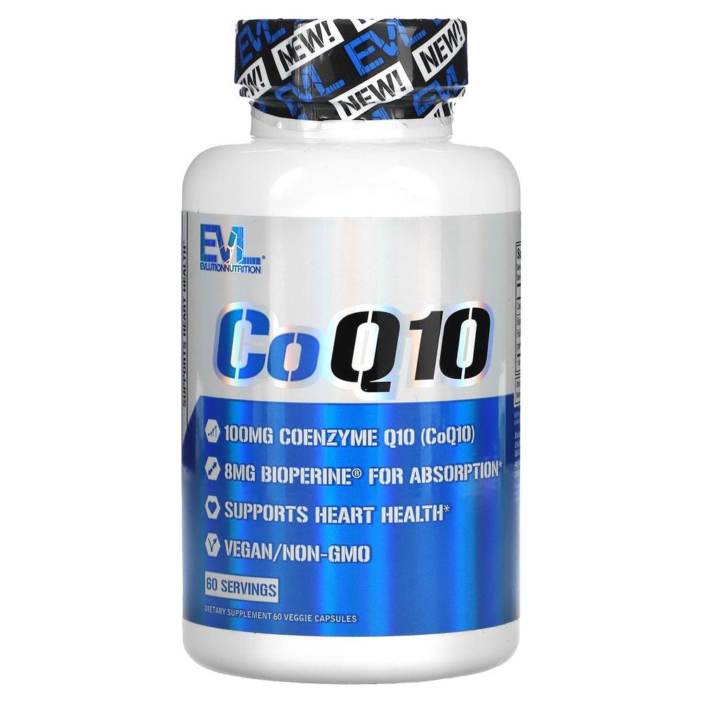 이보루션 뉴트리션 <b>CoQ</b>10 100 mg 60 식물성 캡슐