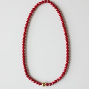 라퐁텐 라츠 컬러볼 비비드 비즈 목걸이(5컬러)