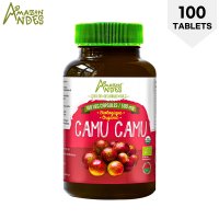 Amazon Andes 카무카무 열매 캡슐 파워 비타민C 이뮨 부스터 500mg 100정