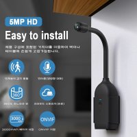 스마트 WIFI 소형캠 가정용 360도 CCTV 카메라