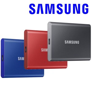 삼성전자 정품판매점 포터블 SSD T7 1TB 외장SSD 레드