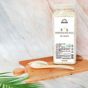바비조아 고칼슘 유기농 찹쌀 1kg 유기가공식품 HACCP 건강식단 기능성쌀 잡곡